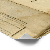 1776年の訴訟 ポスター (角)