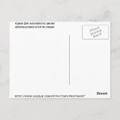 1776年の霊 ポストカード (裏面)