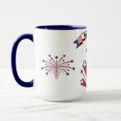 "1776年みたいにパーティしよう!" コーヒー/紅茶 マグカップ (左)