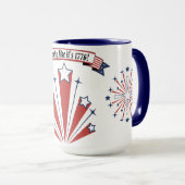 "1776年みたいにパーティしよう!" コーヒー/紅茶 マグカップ (正面右)