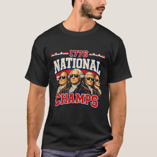 1776年チャンピオン おもしろ愛国アメリカ Tシャツ