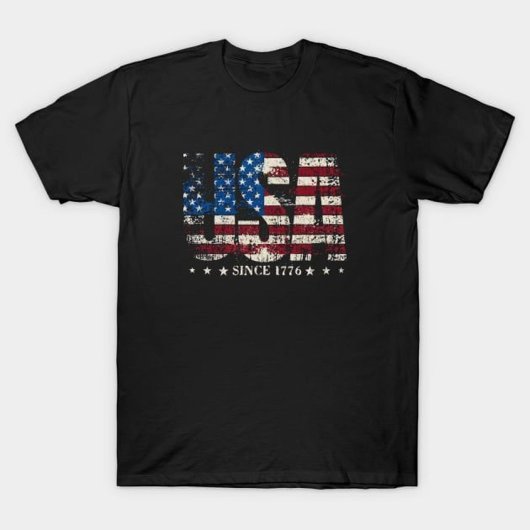 1776年以来のアメリカ国旗 Tシャツ