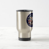 1776年以来のサービスの自由に感謝 トラベルマグ (中央)