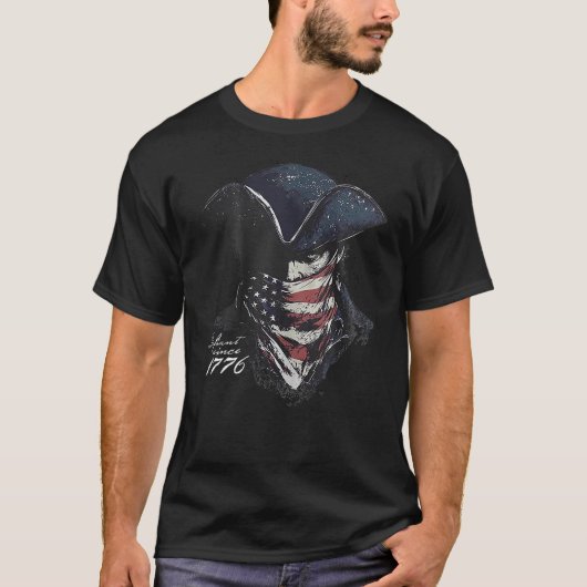 1776年以来の反抗戦 Tシャツ (正面)