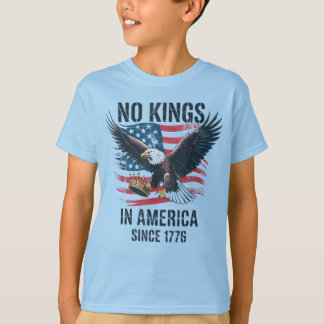 1776年以来の王なし Tシャツ