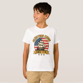 1776年以来の王を拒絶するアメリカヴィンテージ Tシャツ (正面フル)