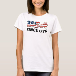 1776年以来のUSA Tシャツ