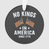 1776年以来アメリカに王はいない オーナメント (正面)