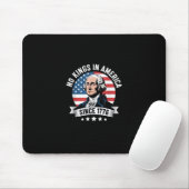 1776年以来アメリカに王様はいない Funny Freedom Vibe マウスパッド (マウス)