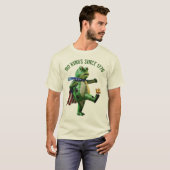 1776年以来王様なし ポートランドのカエル | 踊る王冠 Tシャツ (正面フル)