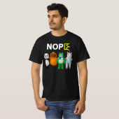 1776年以来王様ゼロ 面白い動物 抗議 ANTIFA Tシャツ (正面フル)