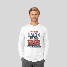 1776年以来 自由の国 アメリカ愛国主義 メンズ トライブレンドTシャツ