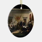 1776年独立宣言 セラミックオーナメント (右)