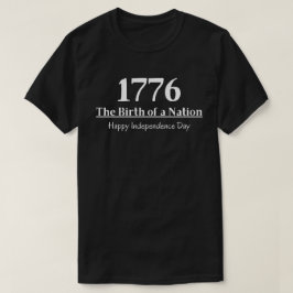 1776年誕生独立記念日 Tシャツ