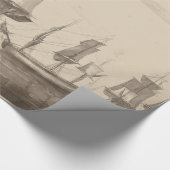 1776年6月26日の船 ラッピングペーパー (角)