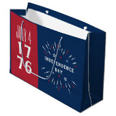 1776年7月4日アメリカ独立記念日の花火 ラージペーパーバッグ (正面アングル)