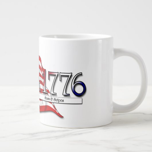 1776年7月4日スターズ&ストライプ ジャンボコーヒーマグカップ (右)