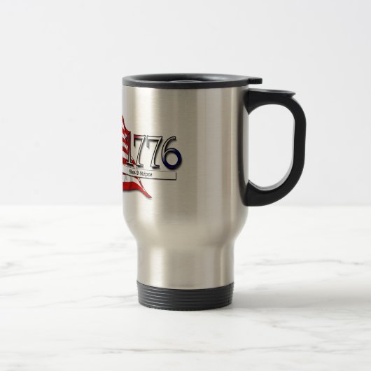 1776年7月4日スターズ&ストライプ トラベルマグ (右)