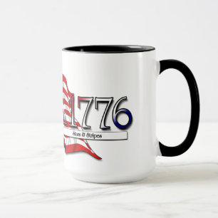 1776年7月4日スターズ&ストライプ マグカップ