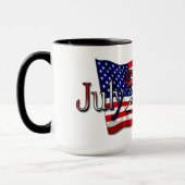 1776年7月4日スターズ&ストライプ マグカップ (左)