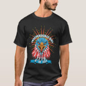 1776年7月4日パトリオTシャツ Tシャツ (正面)