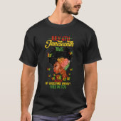 1776年7月4日ブラックアフア無料1776 Tシャツ (正面)