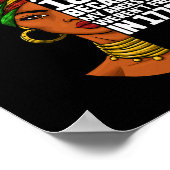 1776年7月4日ブラック ポスター (角)