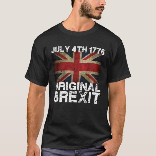 1776年7月4日出身国ハッピーデコンロンの日 Tシャツ (正面)