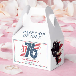 1776年7月4日独立記念日パーティー フェイバーボックス