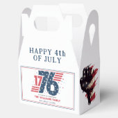 1776年7月4日独立記念日パーティー フェイバーボックス (オープン)