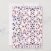 1776年7月4日独立記念日パーティー 招待状 (裏面)