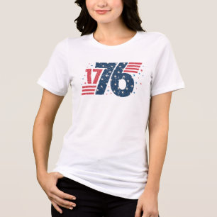 1776年7月4日、独立記念日 トライブレンドＴシャツ