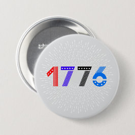 1776年7月4日 缶バッジ
