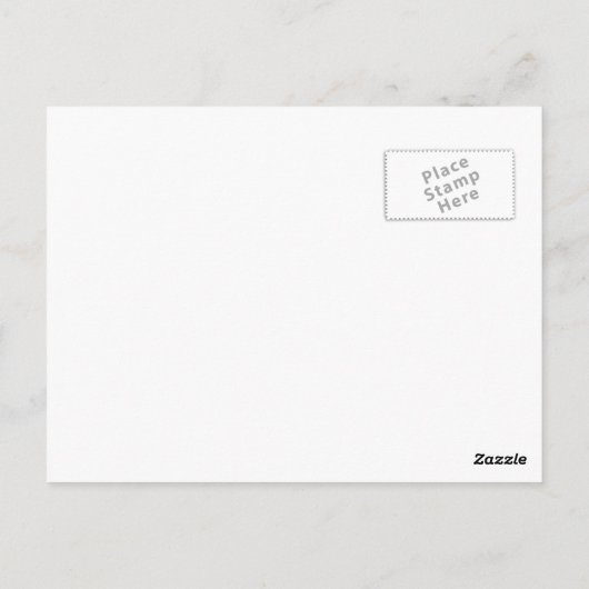 1776年7月4日INDEpendenceの宣言 ポストカード (裏面)