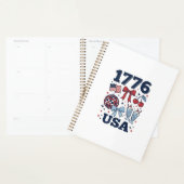 1776年 アメリカ愛国クケッタベクター デザイン_1 プランナー手帳 (ディスプレー)