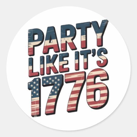 1776年 ラウンドシール (正面)