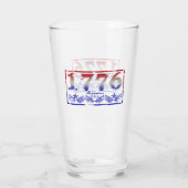 1776年 独立 タンブラーグラス (裏面)