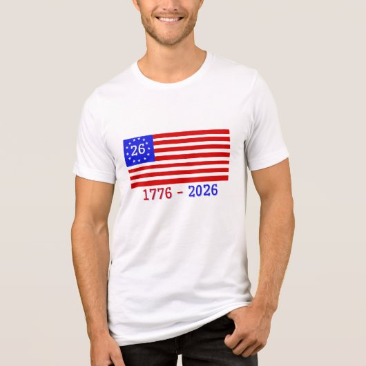 1776年～2026年5月16日 トライブレンドＴシャツ (正面)