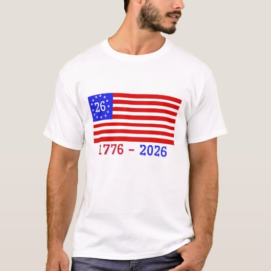 1776年～2026年5月16日 Tシャツ (正面)