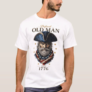 1776愛国アメリカーナグラフィック Tシャツ