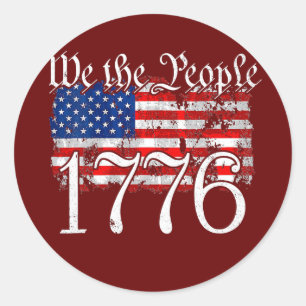 1776我々は7月4日の人民ベッツィ・ロス ラウンドシール