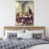 1776書年の独立宣言 キャンバスプリント (インサイチュ (寝室))