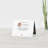 1776結婚のコレクション（ありがとう） サンキューカード (裏面)