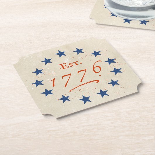1776 アメリカンスターズ ペーパーコースター (アングル)