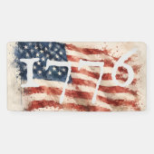 1776 アメリカ国旗 250年 横断幕 (横)