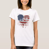 1776 アメリカ国旗 Tシャツ (正面)