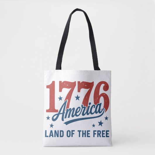 1776 アメリカ建国250周年 トートバッグ (正面)