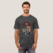 1776 アメリカ愛国主義Tシャツ Tシャツ (正面フル)