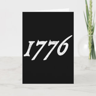 1776 アメリカ独立宣言 7月  カード