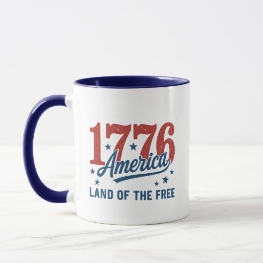 1776 アメリカ独立250周年記念 マグカップ (左)
